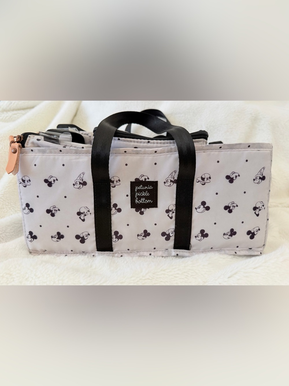 Petunia Pickle Bottom Disney Mickey's 90th Deluxe Inter-mix Kit Stroller Caddy